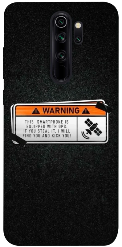 Чохол на Xiaomi Redmi Note 8 Pro Warning фото 1 з 1