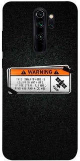 Чохол на Xiaomi Redmi Note 8 Pro Warning фото 1 з 1