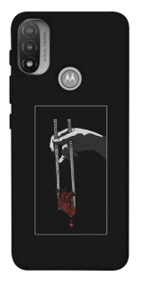 Чехол на Motorola Moto E20 Палочки сердцееда фото 1 из 1