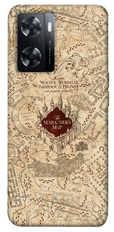Чехол на Oppo A57s Marauders map фото 1 из 1