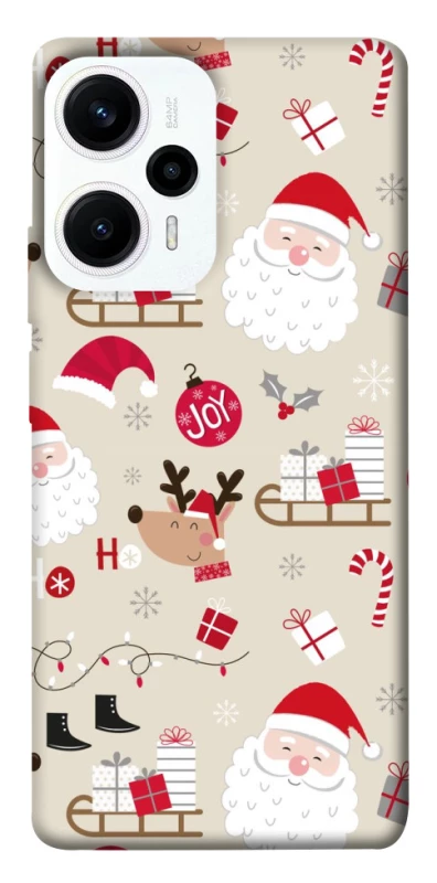 Чохол на Xiaomi Poco F5 / Note 12 Turbo Новорічний v1 фото 1 з 1