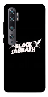 Чехол на Xiaomi Mi Note 10 / Note 10 Pro / Mi CC9 Pro Black Sabbath logo ver.2 фото 1 из 1