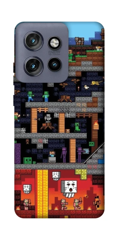 Чохол на Motorola Edge 50 Neo Minecraft фото 1 з 1