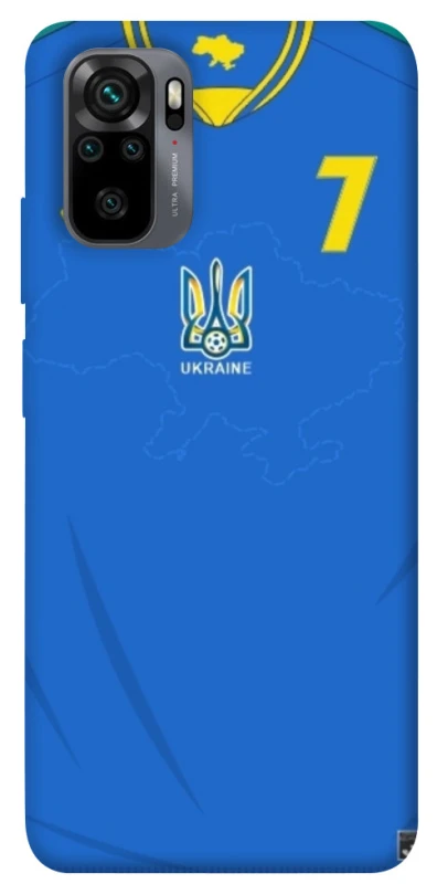 Чехол на Xiaomi Poco M5s UA-Football ver.4 фото 1 из 1