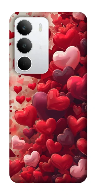 Чохол на Realme C71 Many hearts фото 1 з 1