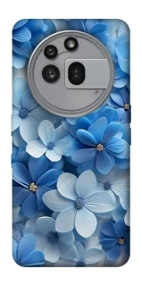 Чехол на Nothing Phone (3a) Pro Синие цветы фото 1 из 1