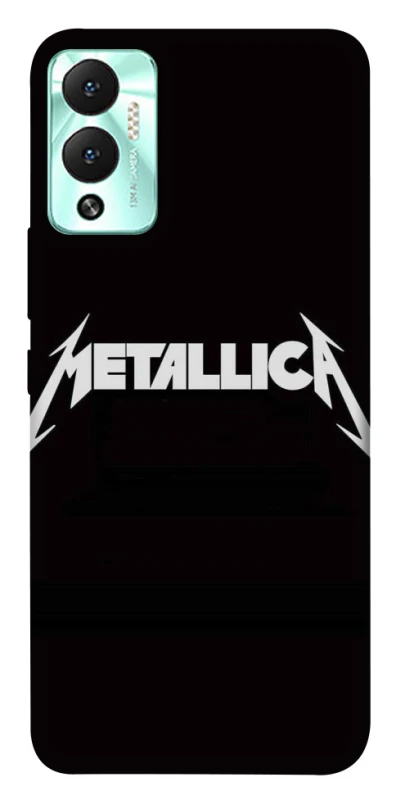 Чехол на Infinix Hot 12 Play Metallica logo фото 1 Чехол на Infinix Hot 12 Play Metallica logo фото 1 из 1