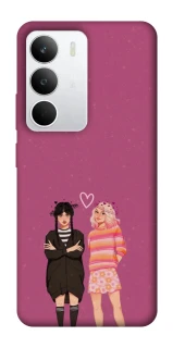 Чохол на Realme C71 Raven & Rainbow Wednesday фото 1 з 1