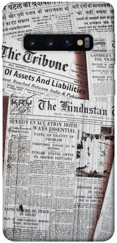 Чехол на Samsung Galaxy S10 Газеты фото 1 из 1