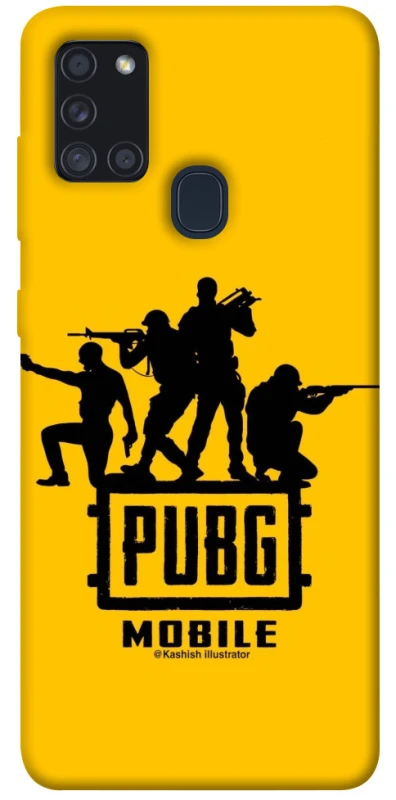 Чехол на Samsung Galaxy A21s Pubg logo ver.2 фото 1 из 1