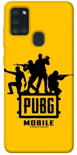 Чохол на Samsung Galaxy A21s Pubg logo ver.2 фото 1 з 1