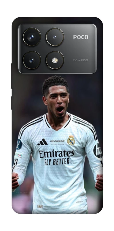 Чохол на Xiaomi Poco F6 Pro Jude Bellingham V2 фото 1 з 1