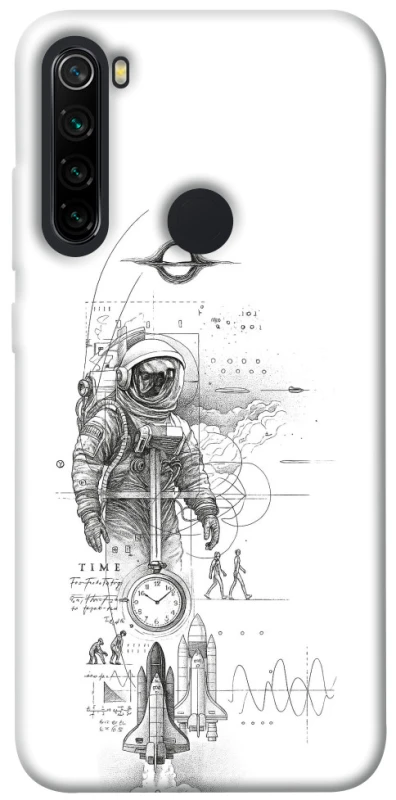 Чехол на Xiaomi Redmi Note 8 Tattoo ver.1 фото 1 из 1