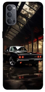 Чохол на Oppo Reno 4 Black classic car фото 1 з 1