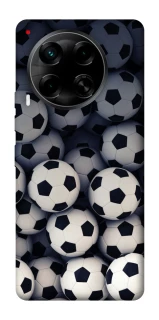 Чехол на TECNO Camon 30 (CL6) Футбольные мячи фото 1 из 1