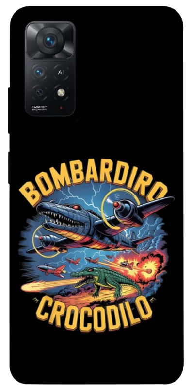 Чохол на Xiaomi Redmi Note 11 Pro 4G/5G Bombardino Crocodilo v2 фото 1 з 1