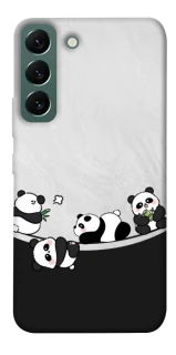 Чехол на Samsung Galaxy S22 Four pandas фото 1 из 1