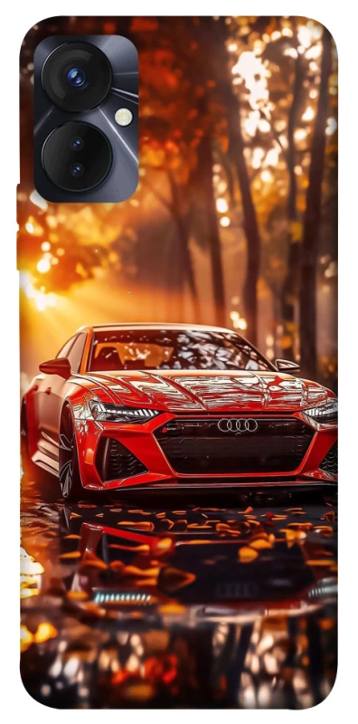 Чехол на TECNO Spark 9 Pro (KH7n) Audi at sunset фото 1 из 1