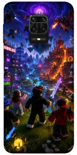 Чехол на Xiaomi Redmi Note 9s / Note 9 Pro / Note 9 Pro Max Roblox aesthetics ver.12 фото 1 из 1