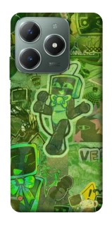 Чехол на Realme C61 Dandysworld tv green theme фото 1 из 1