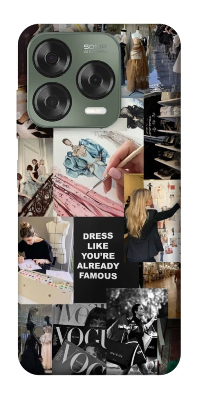 Чохол на ZTE Nubia V70 Design Fashion collage ver.11 фото 1 з 1