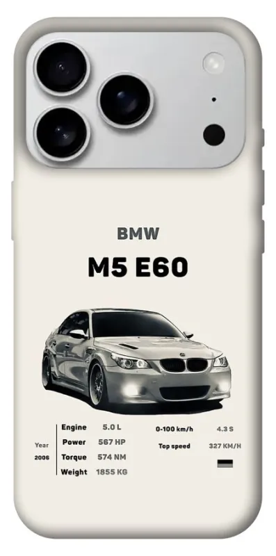 Чохол на Apple iPhone 18 Pro Max BMW M5 E60 фото 1 з 2