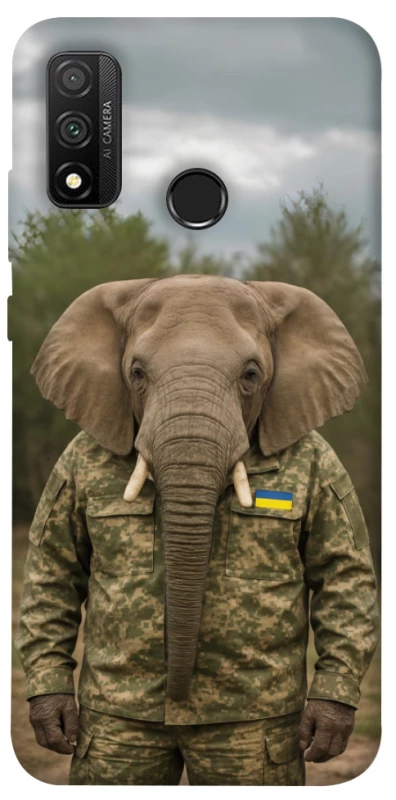 Чохол на Huawei P Smart (2020) Слон захисник фото 1 з 1