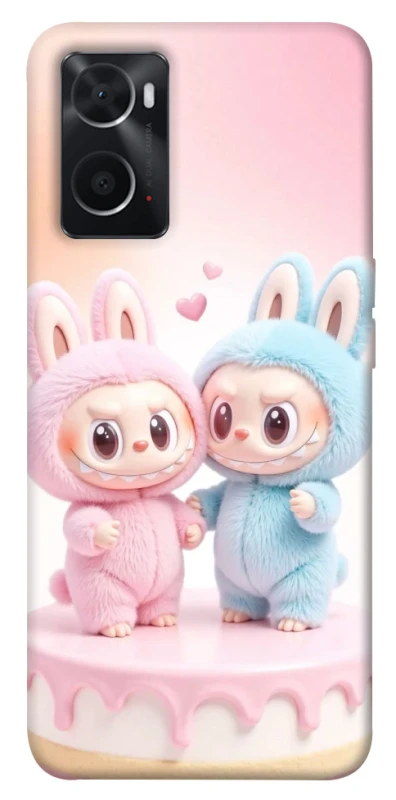 Чохол на Oppo A76 4G Labubu Twins фото 1 з 1