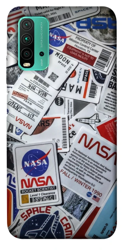 Чехол на Xiaomi Redmi Note 9 4G / Redmi 9 Power NASA ver.4 фото 1 из 1