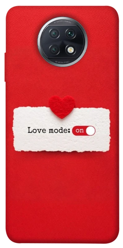Чохол на Xiaomi Redmi Note 9 5G / Note 9T Love Mode ON фото 1 з 1