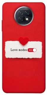 Чохол на Xiaomi Redmi Note 9 5G / Note 9T Love Mode ON фото 1 з 1