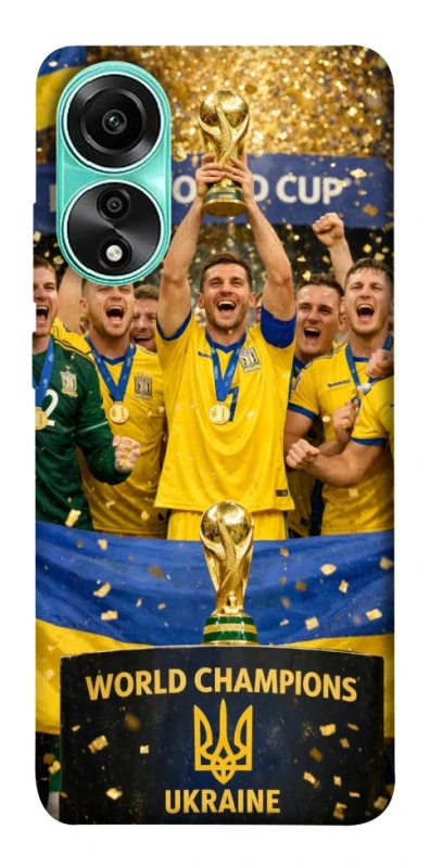 Чехол на Oppo A78 4G UA-Football ver.5 фото 1 из 1