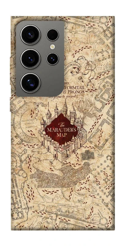 Чохол на Samsung Galaxy S24 Ultra Harry Potter Marauder's Map фото 1 з 1