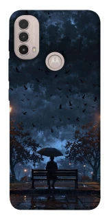 Чехол на Motorola Moto E40 umbrella фото 1 из 1