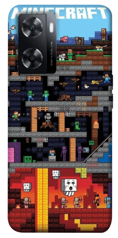 Чохол на Oppo A57s Minecraft фото 1 з 1