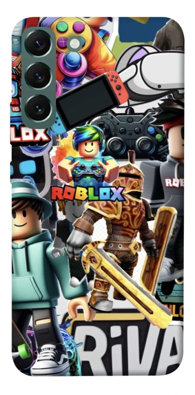 Чохол на Samsung Galaxy S22+ Roblox collage ver.1 фото 1 з 1