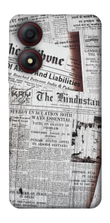 Чехол на ZTE Blade A34 4G Газеты фото 1 из 1