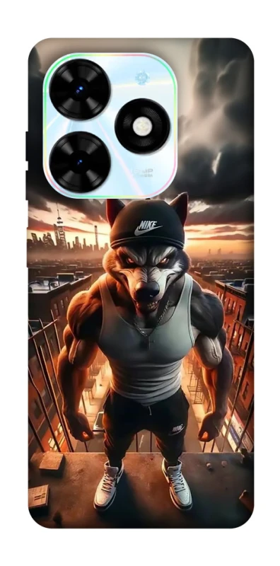 Чехол на TECNO Spark Go 2024 Волк фото 1 из 1