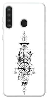 Чехол на Samsung Galaxy A21 Tattoo ver.7 фото 1 из 1