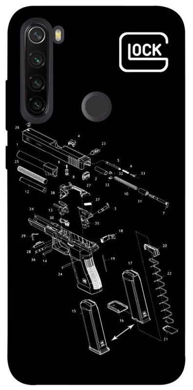 Чохол на Xiaomi Redmi Note 8T LOCK фото 1 з 1
