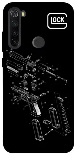 Чохол на Xiaomi Redmi Note 8T LOCK фото 1 з 1