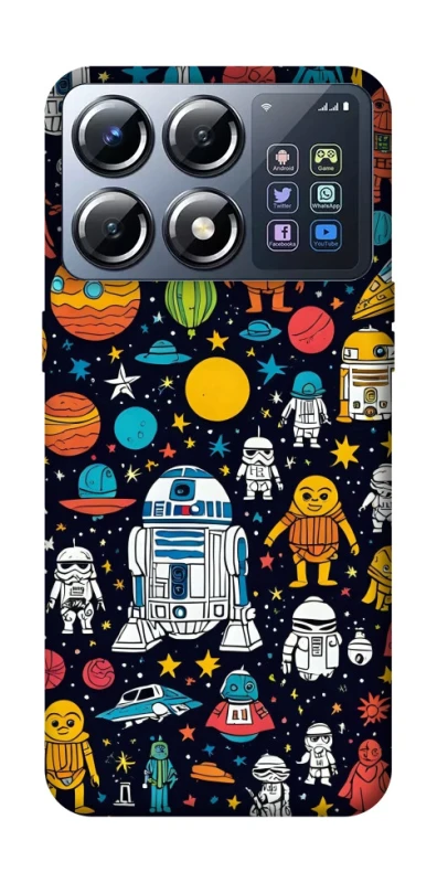 Чехол на Xiaomi POCO X8 Pro Star Wars background ver.2 фото 1 из 1