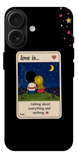 Чехол на Apple iPhone 17 (6.3") Love is ver.6 фото 1 из 1