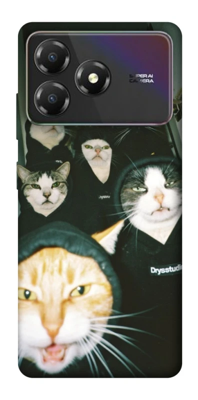 Чохол на ZTE Blade A36 Сatsss фото 1 з 1