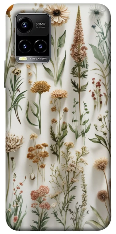 Чохол на Vivo Y21 / Y33s Floral design ver.2 фото 1 з 1