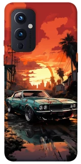 Чехол на OnePlus 9 Car at sunset фото 1 из 1