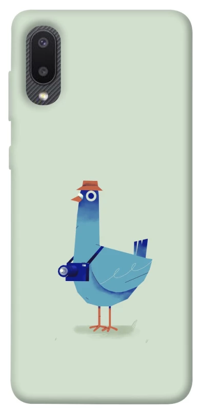 Чохол на Samsung Galaxy A02 Голуб-детектив фото 1 з 1