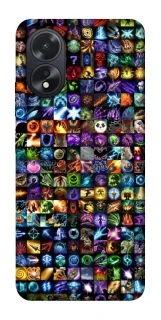 Чехол на Oppo A38 Abilities menu ver.1 фото 1 из 1