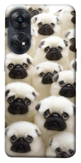 Чехол на Oppo Reno 8T 4G Doggy Pug Love фото 1 из 1