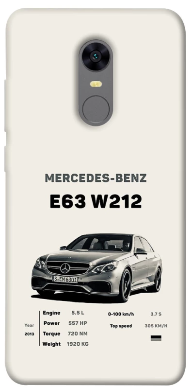 Чехол на Xiaomi Redmi 5 Plus / Redmi Note 5 (Single Camera) MB E63 W212 фото 1 из 1